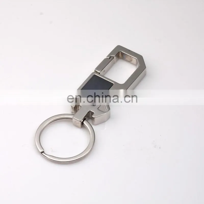 Multi tool Metal carabiner bottle opener keychain Printed logo key chain