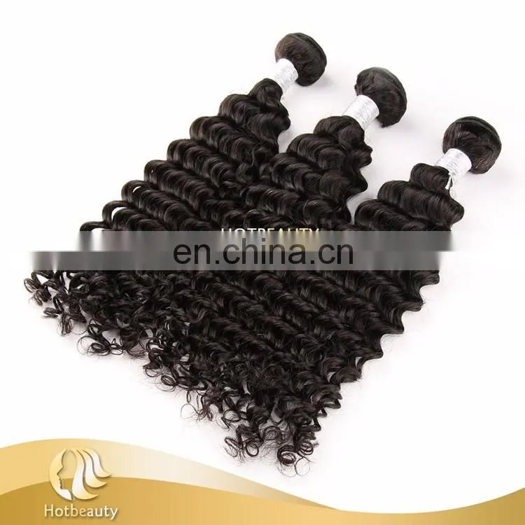 2017 100% Unprocessed Hot Sale Virgin Malaysian deep wave Hair