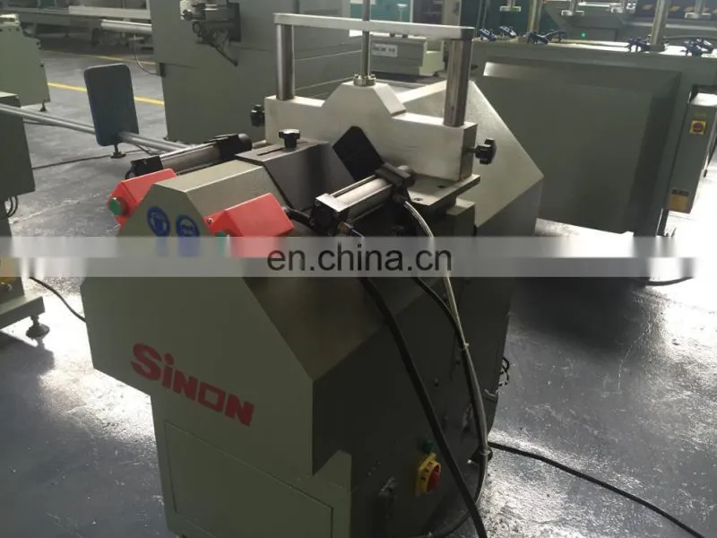 V-notch Cutting Saw PVC and Aluminum Windows Making Machine / UPVC Window Frame V Cutting Machine for Aluminum Profile