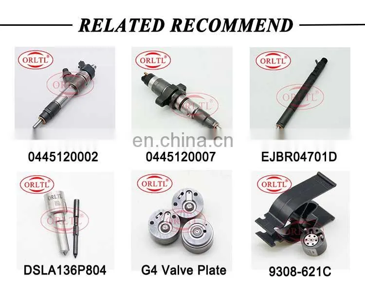 ORLTL 0 445 110 186 Common Rail Sprayer Injector 0445110186 (0445 110 186) For Hyundai Starex Libero Starex 2.5CRDi KIA Sorento