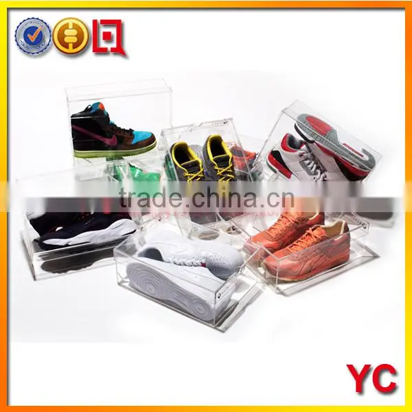 acrylic shoe showcase display