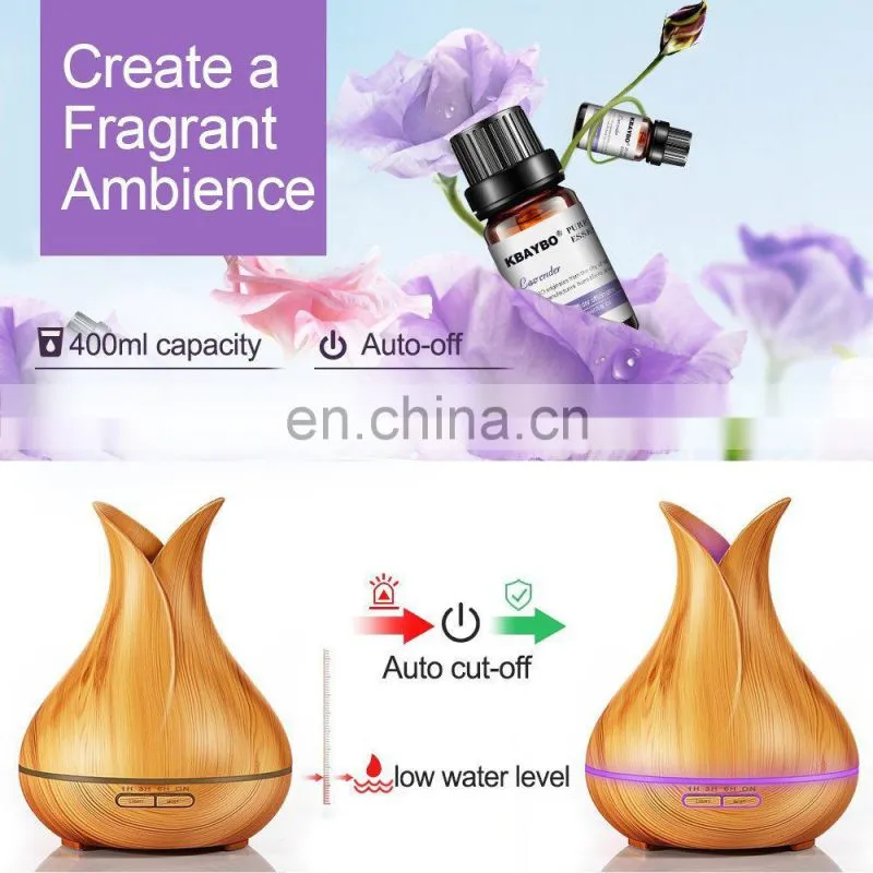 Home appliance wooden grain aroma diffuser mini humidifier air purifier oil diffuser aroma essential