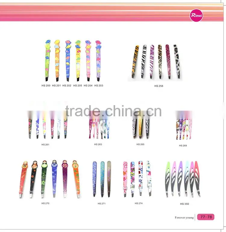 arrow stamped tweezers personalized tweezers