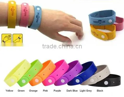 2016 Fashion Bracelet Mosquito Repellent Bracelet Silicon Bangle Bracelet