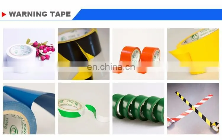 Multi Colors Safety Warning Strip Floor Marking PVC Tape