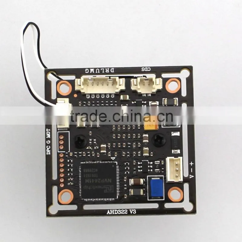 1080P AHD Camera Board 2.0MP 1/ 3 " Aptina AR0230 CMOS Camera Module OSD Menu Module Support IR CUT