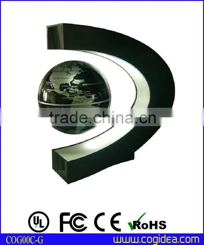 China manufacture magnetic floating globe,creative corporate gift levitating globe