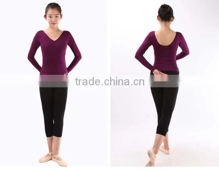 Women Cotton Leggings Tight, Yoga Leggings, Black Capri Leggings (WE02050)