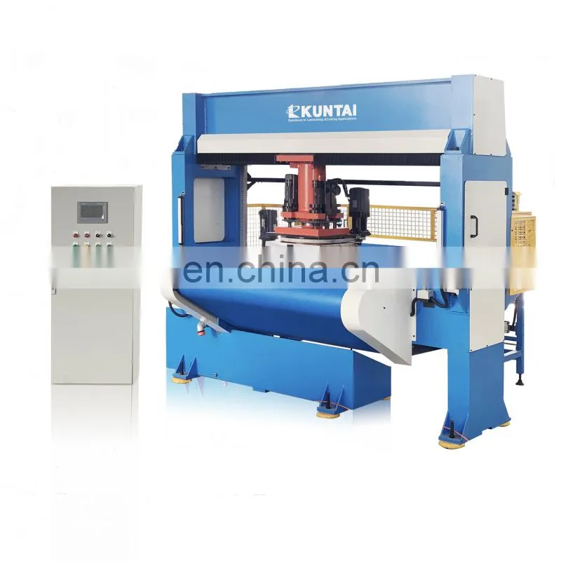 CNC conveyor belt type traveling head cutting press