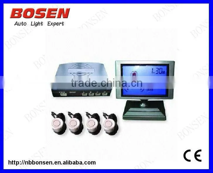 CE certificate LCD2-4 LED display car parking sensor