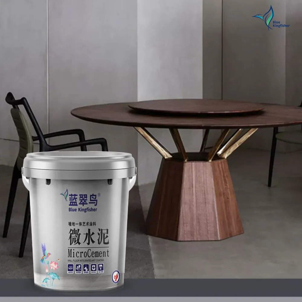 Minimalism Meets Strength – Blue Kingfisher Microcement