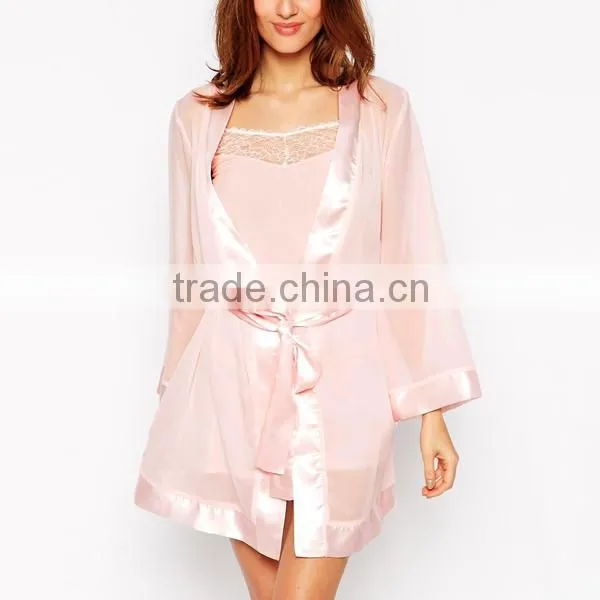 Sexy comfortable sleepwear nightwear solid color pajamas sleepwear in pajamas