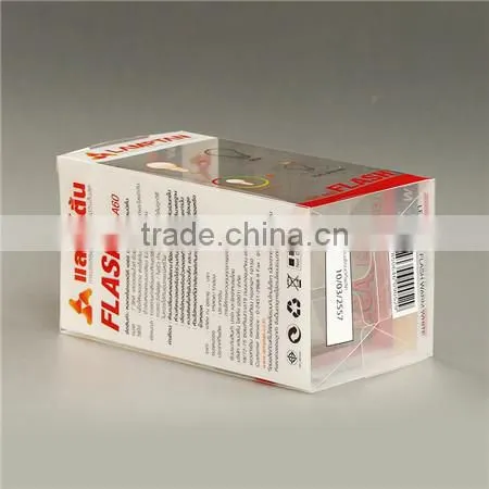 LED A60 flash plastic packaging box