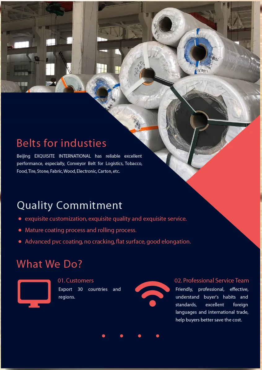 PVC conveyor belt manufacturer