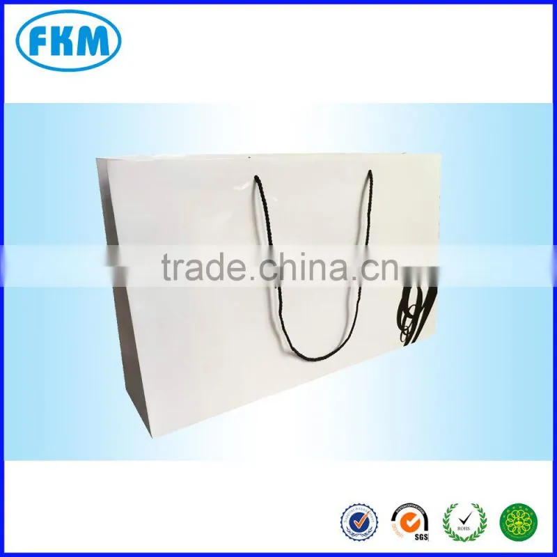 white ivory paper bags