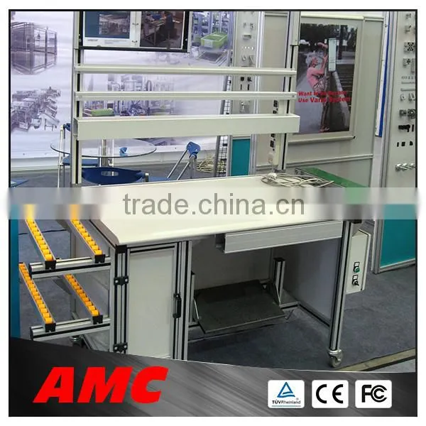Working table for packaging workshop