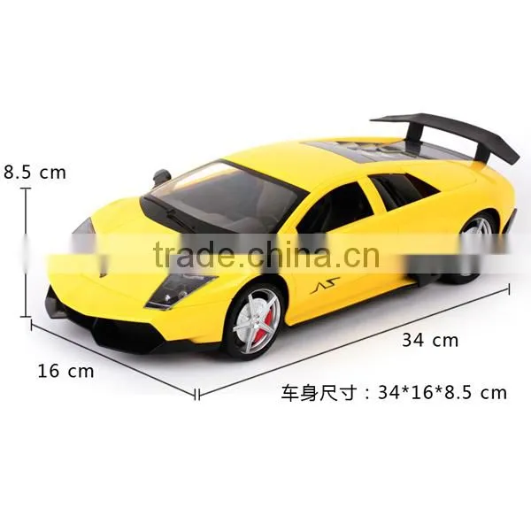 1:14 High imitation RC model Racing car with steering wheel with light and music, top racing rc car, high speed imperial racing
