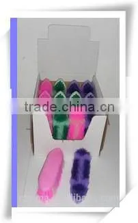 New developed bling horse face brush with yellow gradient pattern/rhinestone