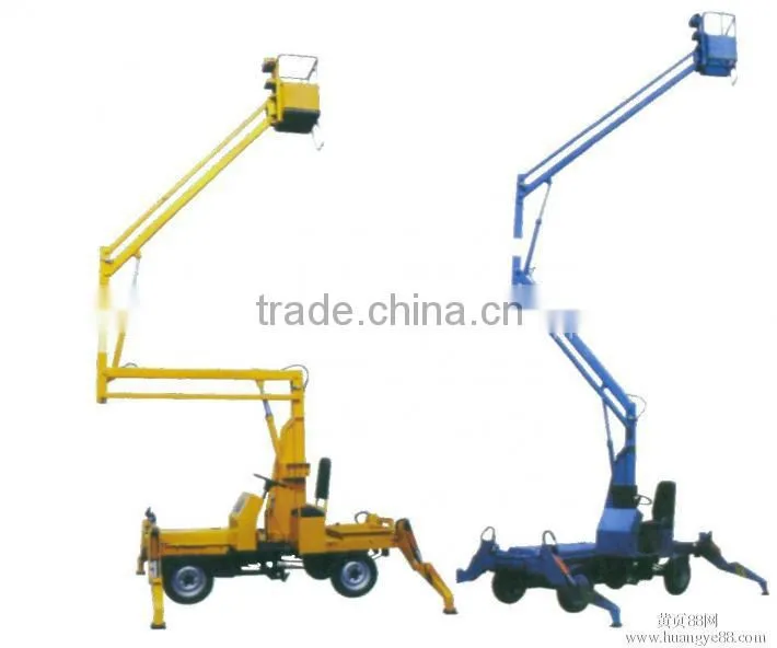 Telescopic Hydraulic Lift/Genie Boom Lift Tyre/Towable Boom Lift
