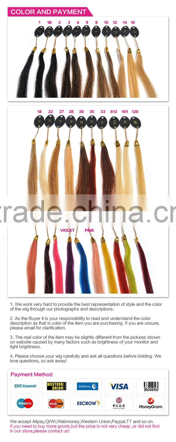 2015 Hot Sale European Deep Wave Human Hair European Blonde Virgin Hair