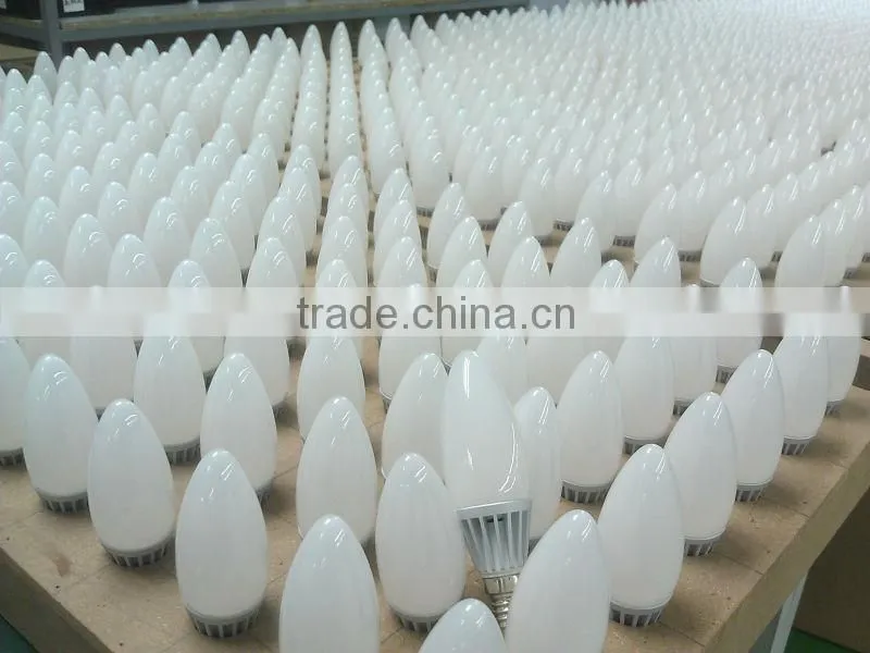 5W COB 380Lm led candle E14 E17 led bulb light cheap led candles