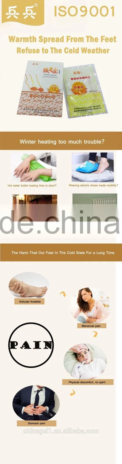 Top quality body warmer heat patch toe warmers pad shoes warmer heat pad