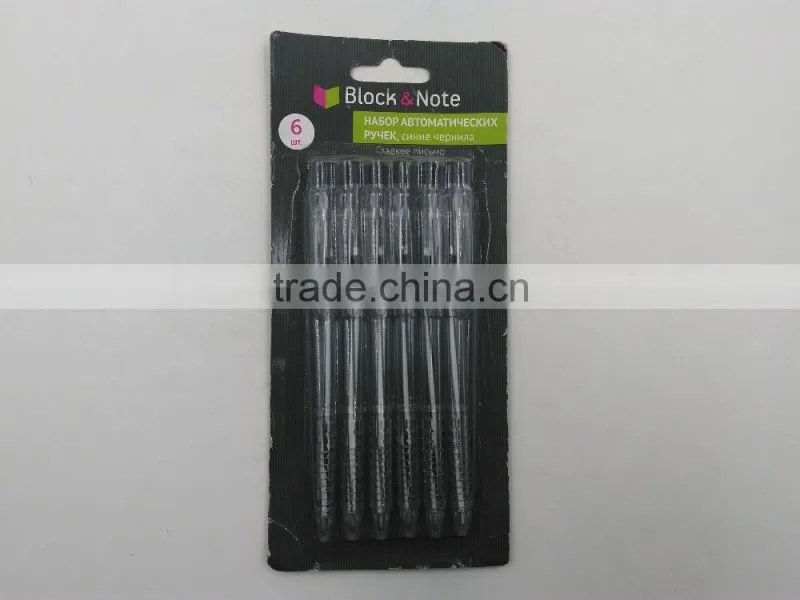 promotional ball pen plastic office school pen