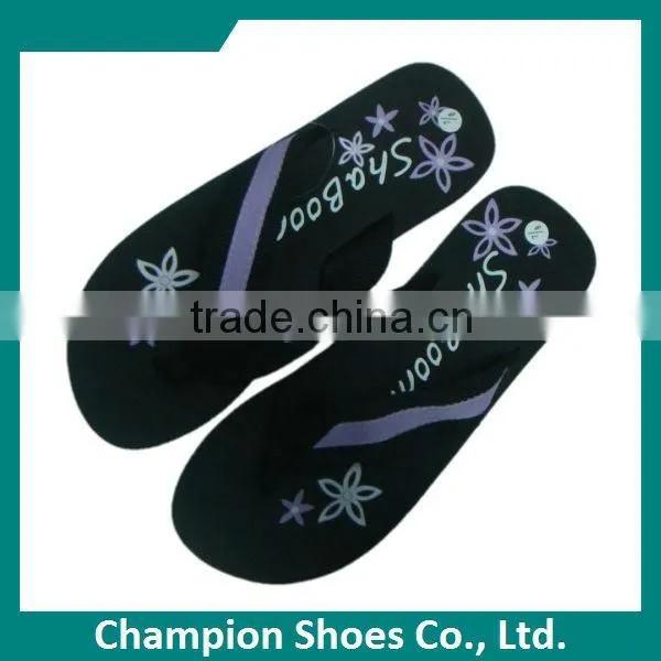 Wide Soft Fabric Strap Flip Flops
