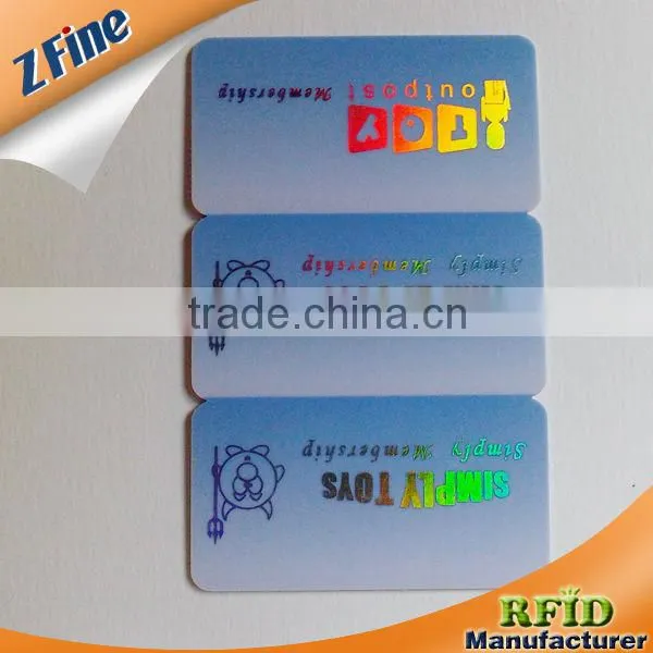 top quality NFC key tag with customized barcode printing