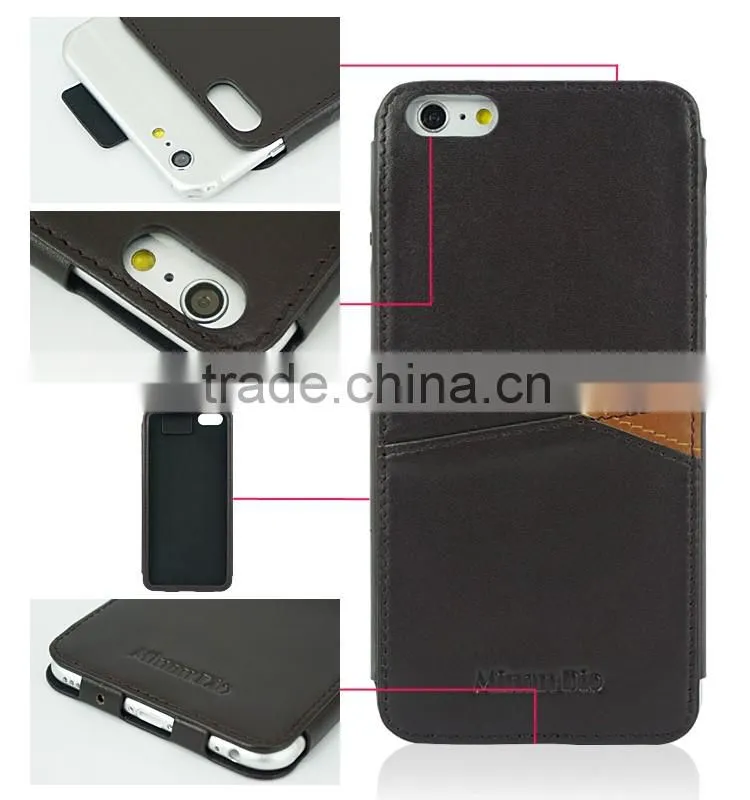 New Design For iPhone 6 Genuine Leather Phone Case,For Case Leather iPhone 6