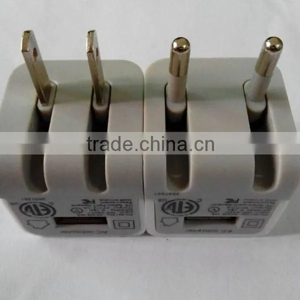 High Quality Home Charger for Phone/Mobile Phone Plug Folding wall usb Charger