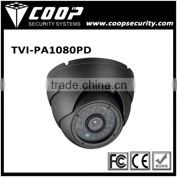 Metal IR Dome Camera Sony CMOS HD TVI 2MP Resolution 1080P TVI Camera