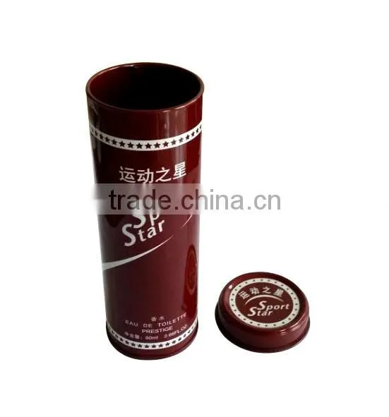 Round Cosmetic Tin Packaging Box