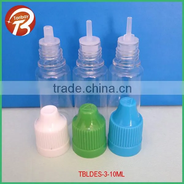 20ml plastic PET e cigarette bottle with childresistant capTBLDES-3-20ml