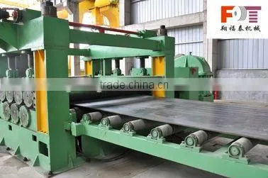 high speed metal coil plate sheet cut to length line and cross cutting