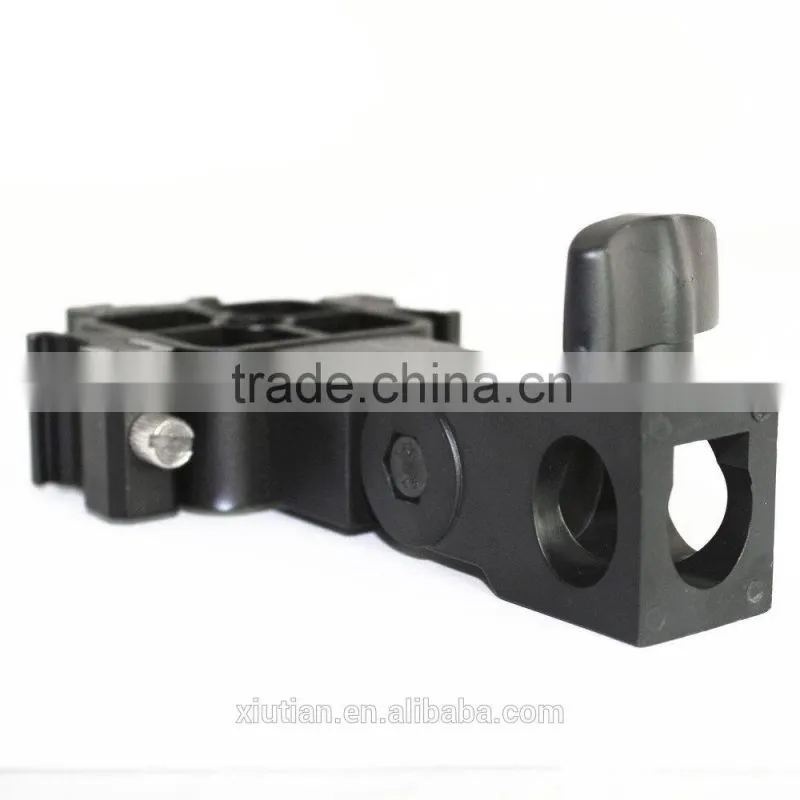 Professional 3 Way Flash Shoe Bracket/Umbrella Holder Light Three Hot Shoe Stand Mount