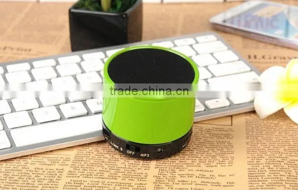 Hot sale TF card funcation wireless mini low price led light bluetooth speaker