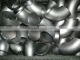Stainless Steel & ASTM A234WPB Butt Welded Pipe Fitting ASME B16.9, JIS