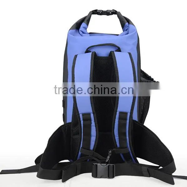 newest fashion waterproof rolling top backpack bag 2016