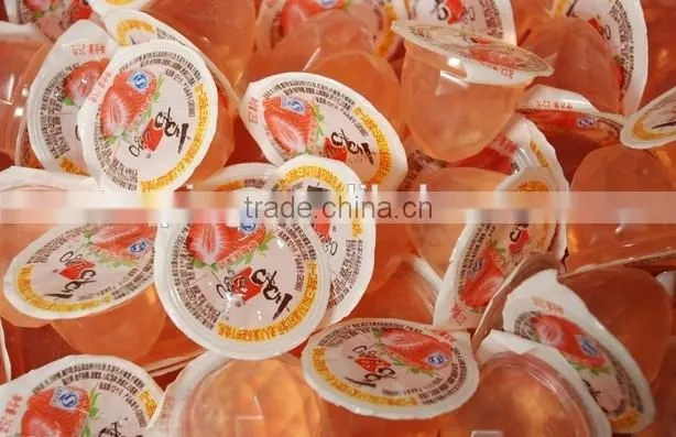 Jelly Plastic Cup Filling Sealing Machine