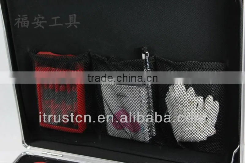 22pcs High grade aluminum box household combination hand tools set