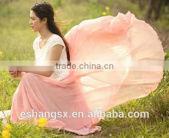 Ladies chiffon Bohemian long style dress