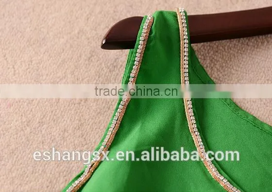 Ladies fashion chiffon prom dress