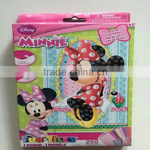 DIY mosaic acrylic sticker, mosaic Mickey Mouse stickers