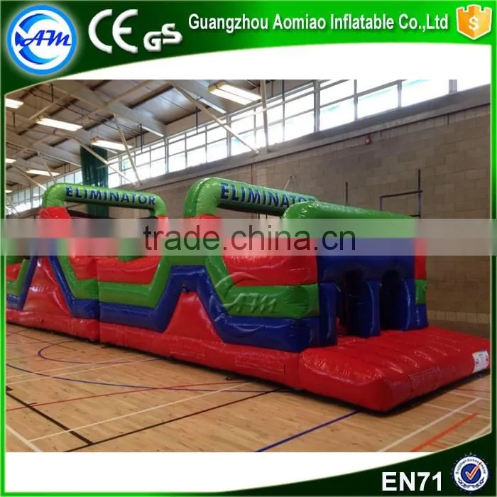 2016 Popular inflatable adult obstacle course kids obstacle course equipment for sale