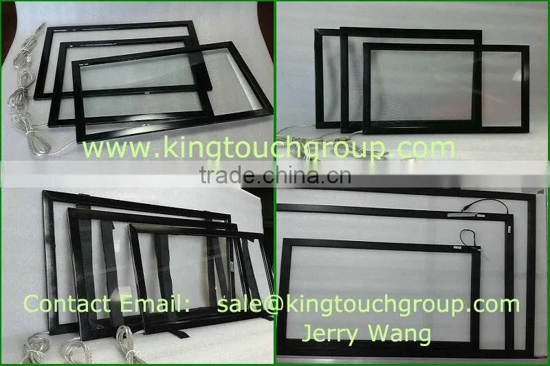 80" IR touch screen frame with 2,4,6,10 touch points