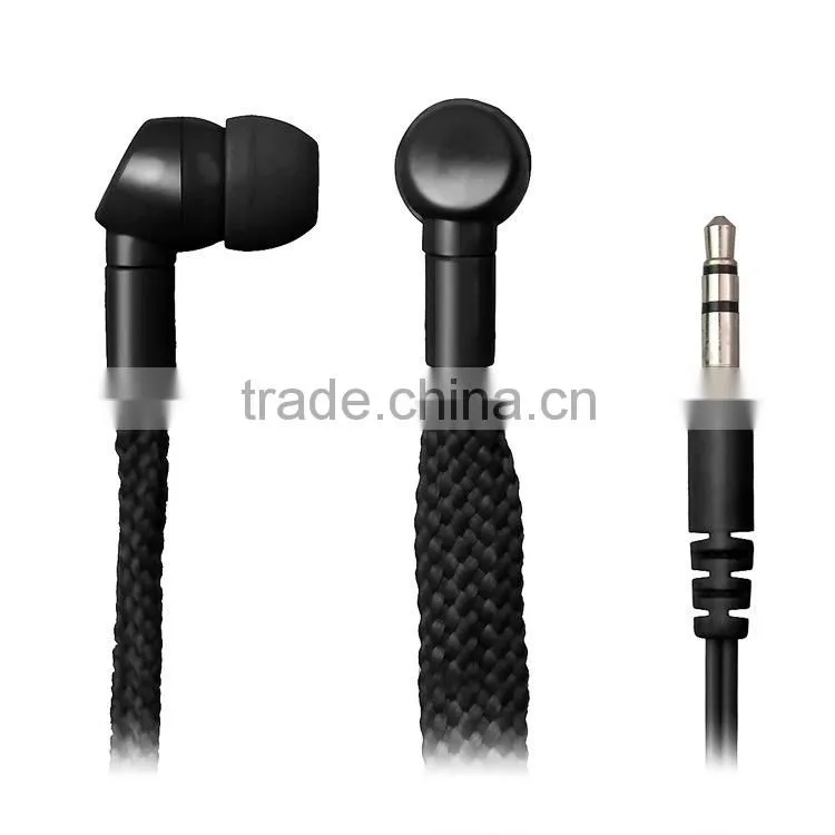 2013 best selling&Fashionable waterproof shoelace earphones