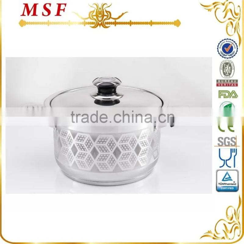 MSF For Induction Cookers Surgical Stainless Steel Kitchenware MSF-3822
