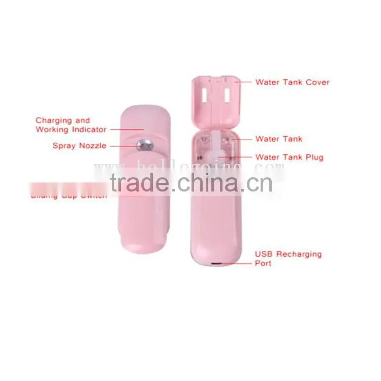 Mini Portable Face Nano Spray Machine Facial Mist Spray in 2016