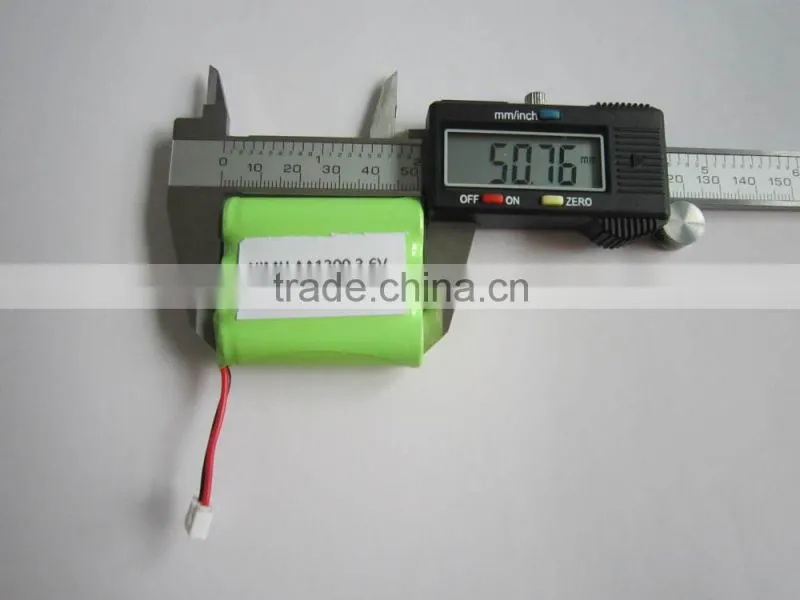 Nimh batteries 3.6v 1300mAh 3S